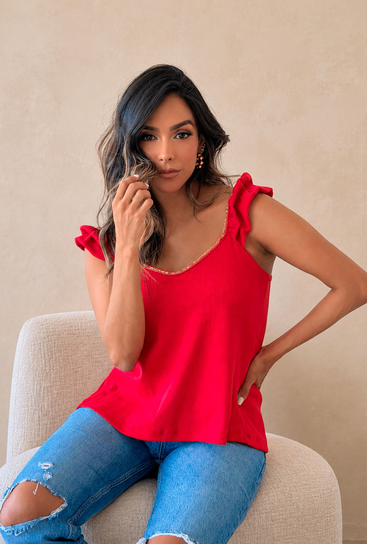 Blusa Alessia Roja