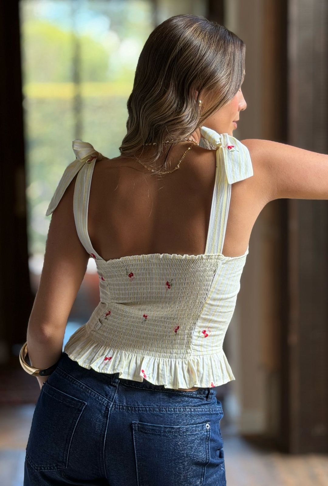 Corset Cherry Amarillo