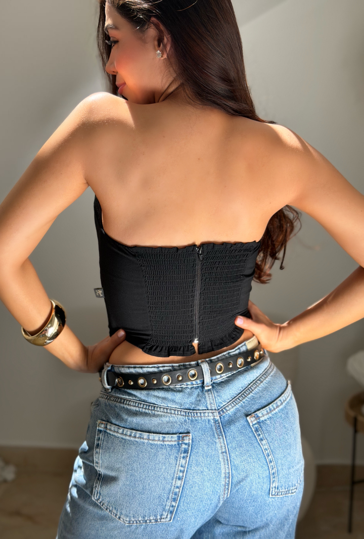 Corset Naty Negro