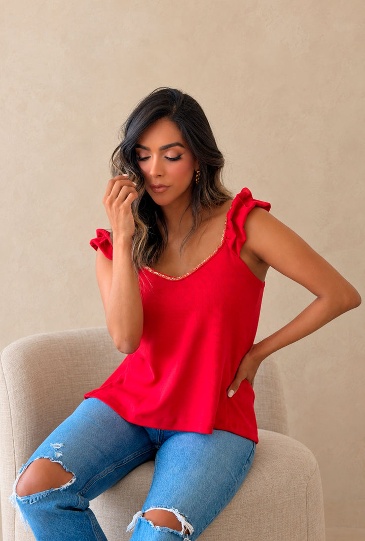 Blusa Alessia Roja