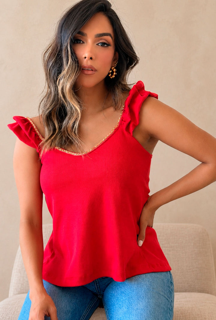Blusa Alessia Roja