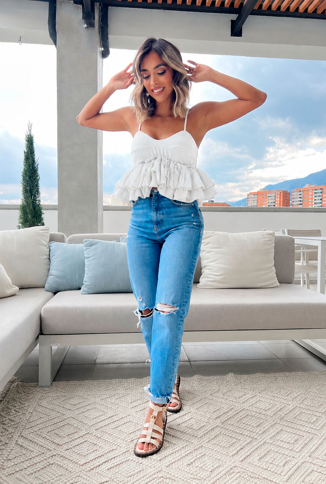 Blusa Ashly Beige