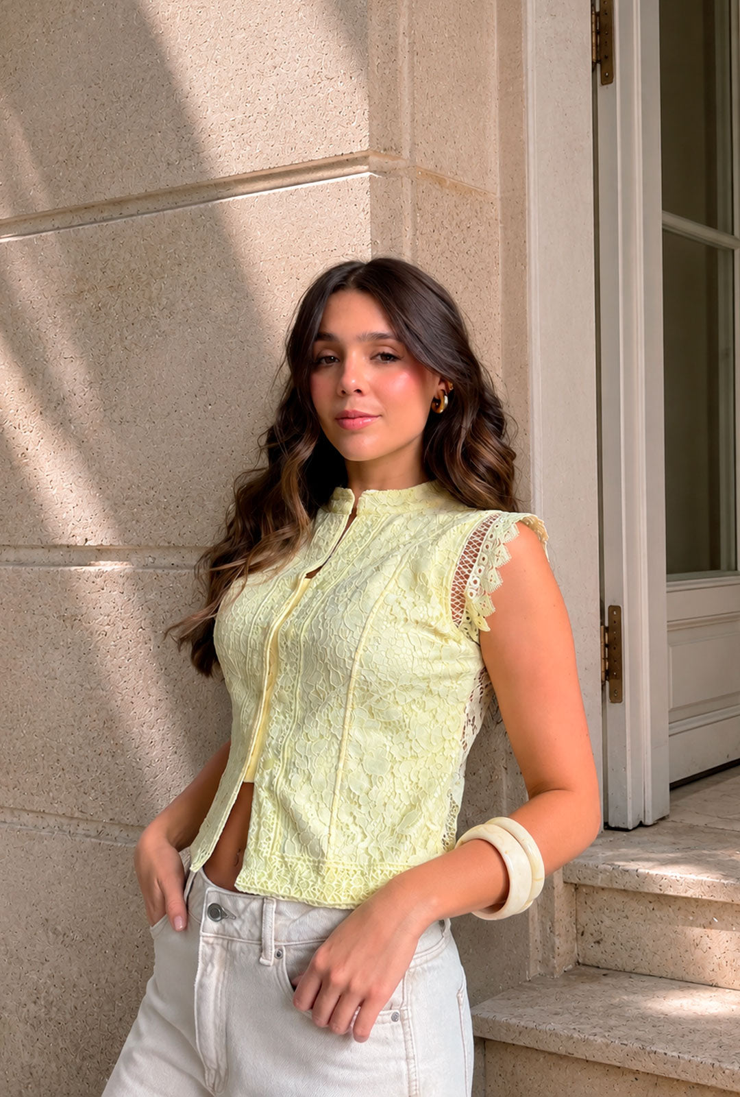 Blusa Vicky Amarilla