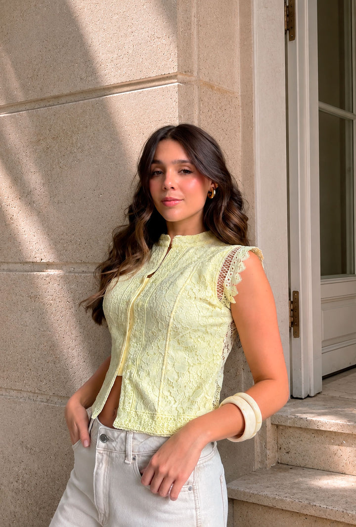 Blusa Vicky Amarilla