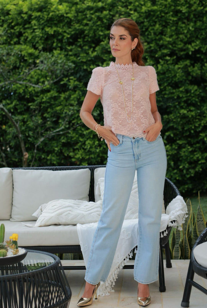Blusa Paula Rosa
