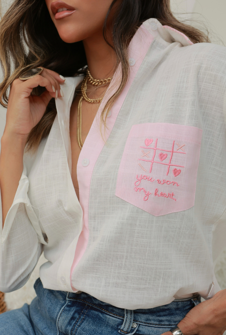 Camisa Triki Rosa