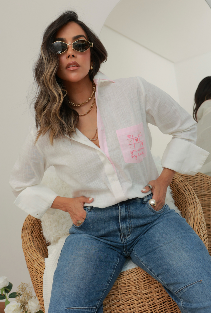 Camisa Triki Rosa