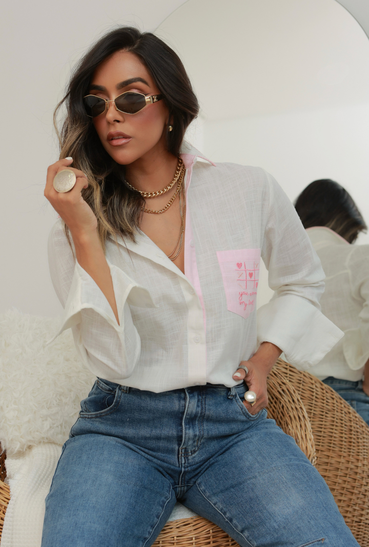 Camisa Triki Rosa