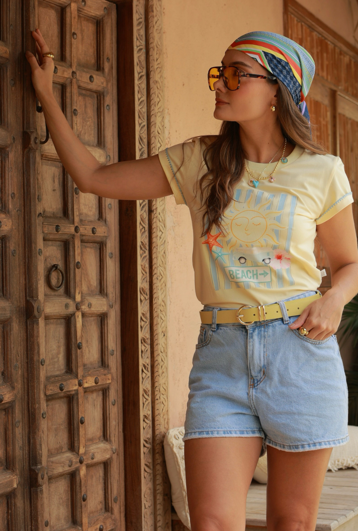 Camiseta Sol de Verano