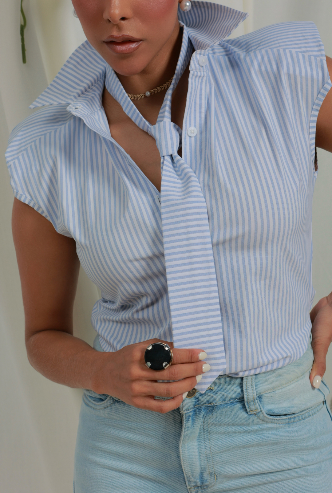 Camisa Sandra Azul