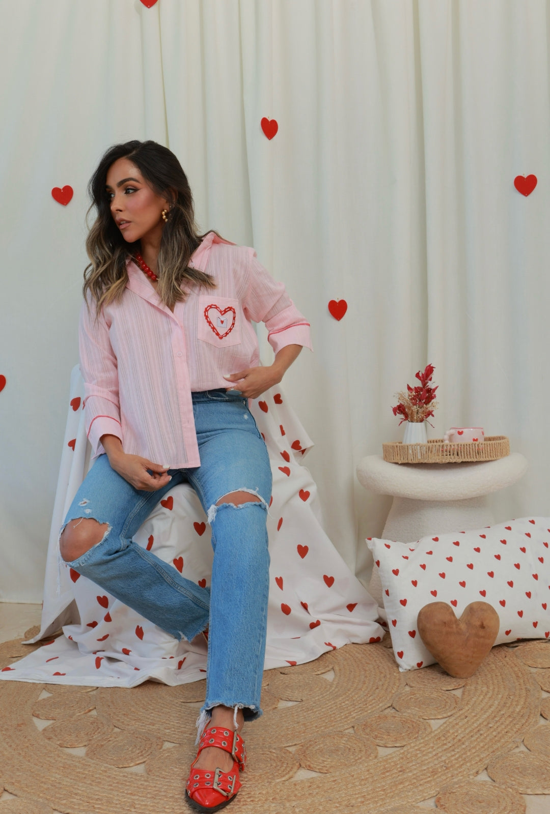 Camisa Antonia Rosa
