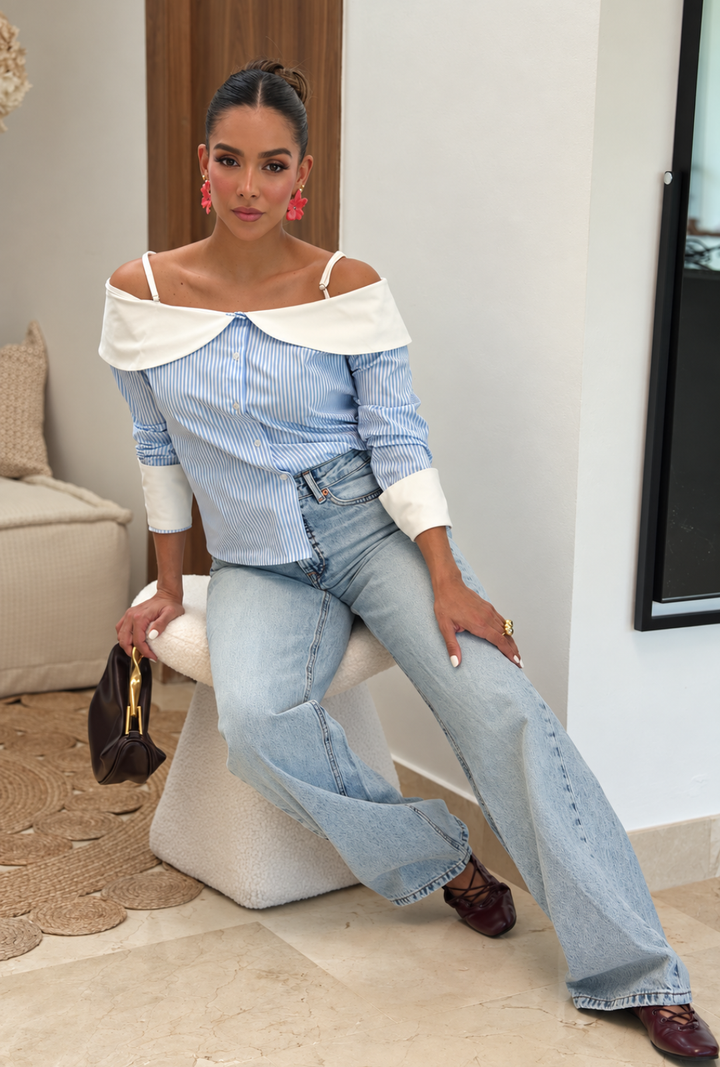 Camisa Ivy Azul
