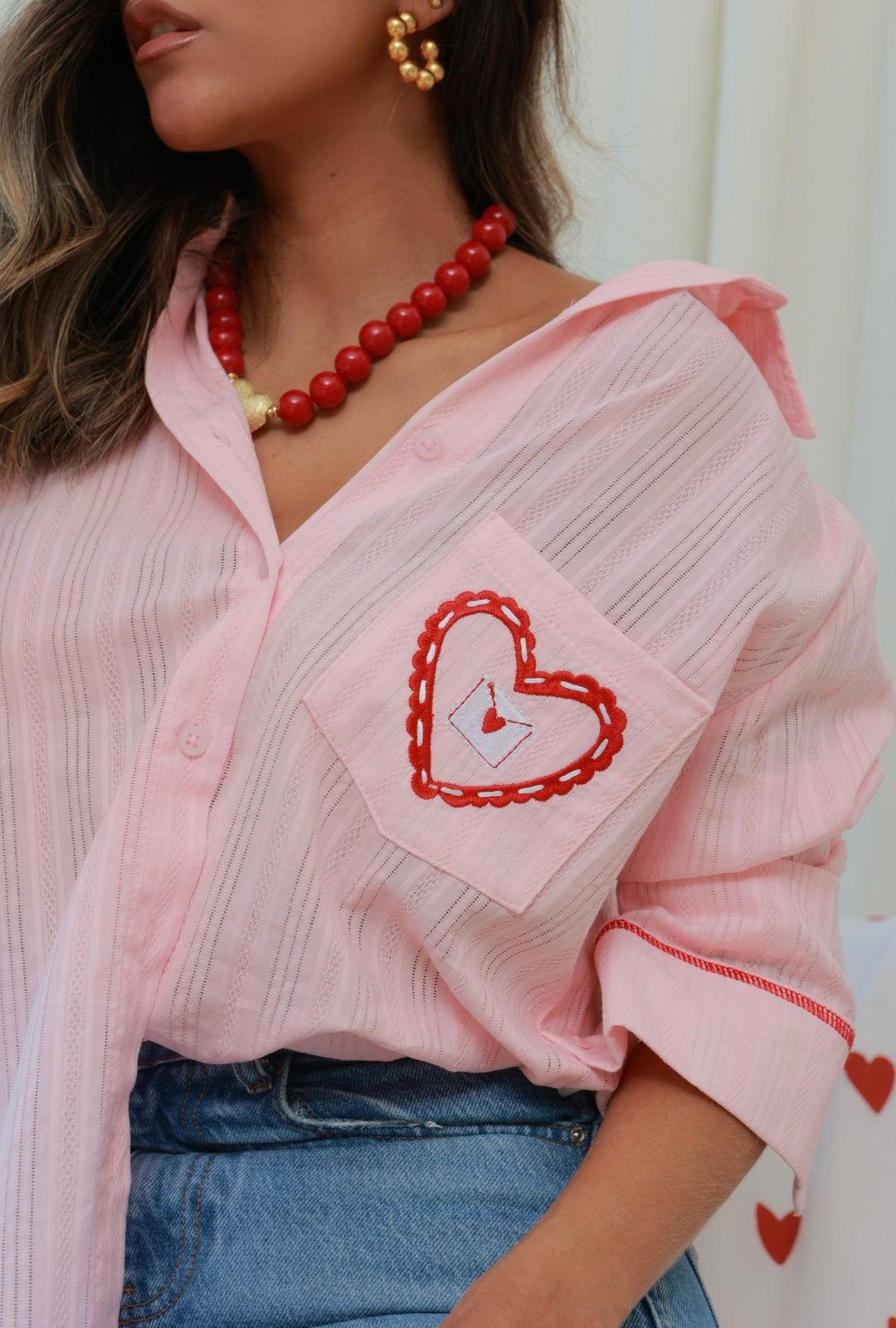 Camisa Antonia Rosa