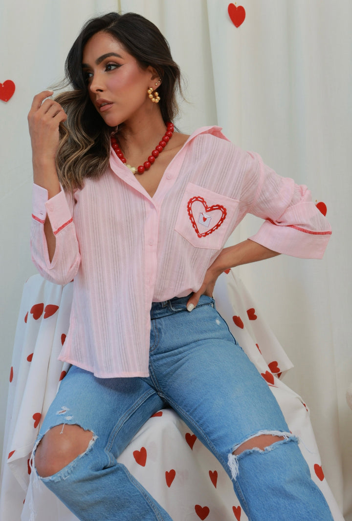 Camisa Antonia Rosa
