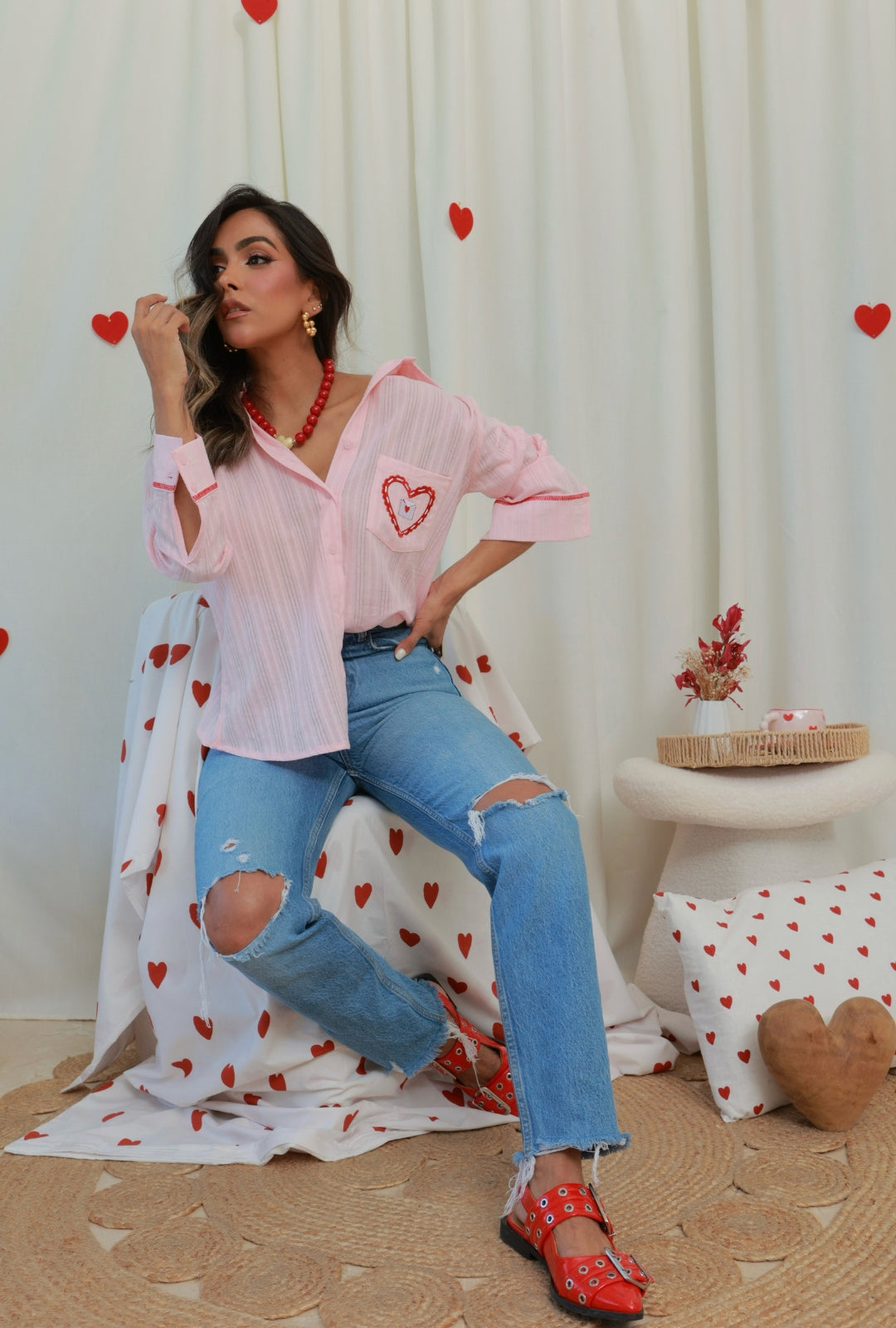 Camisa Antonia Rosa