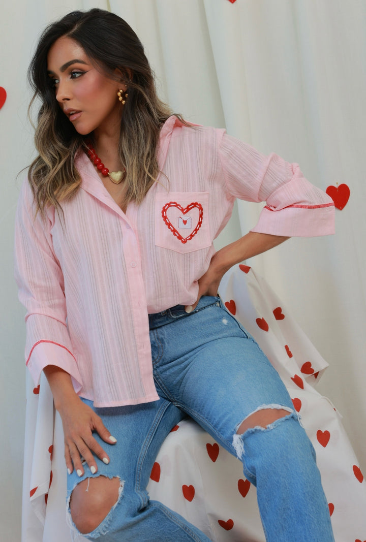 Camisa Antonia Rosa