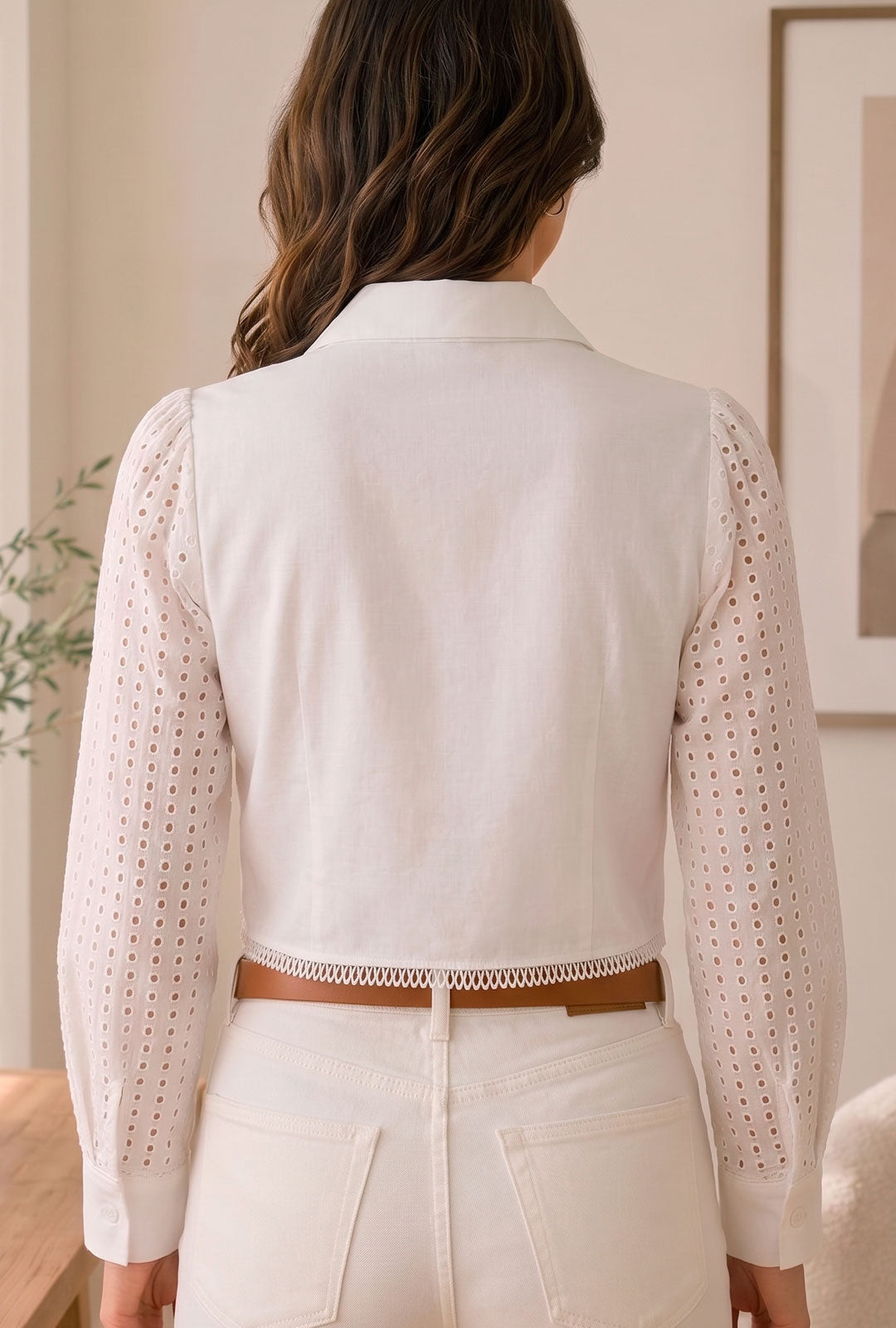 Camisa Cher Beige