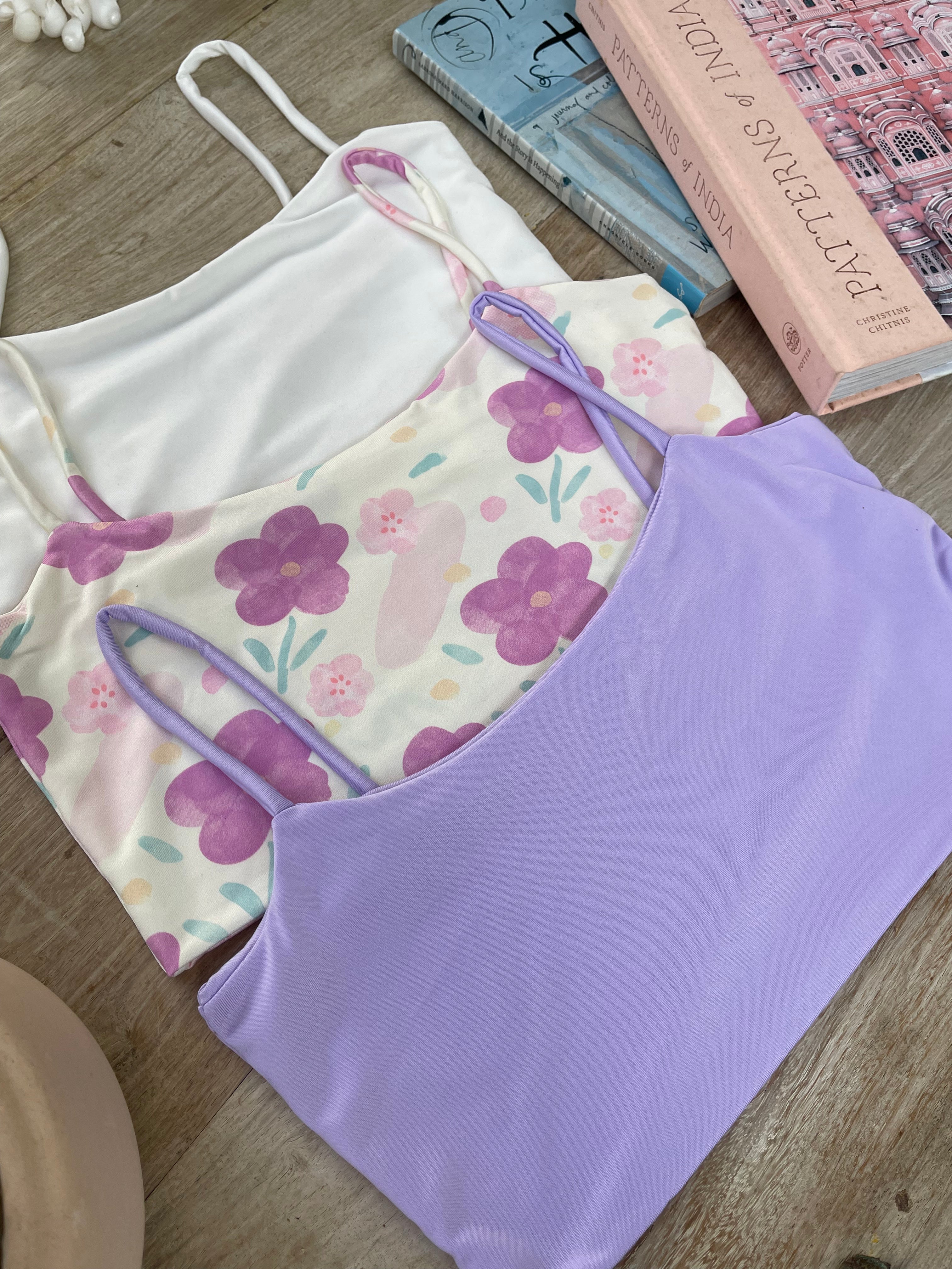 Crop Top Lila