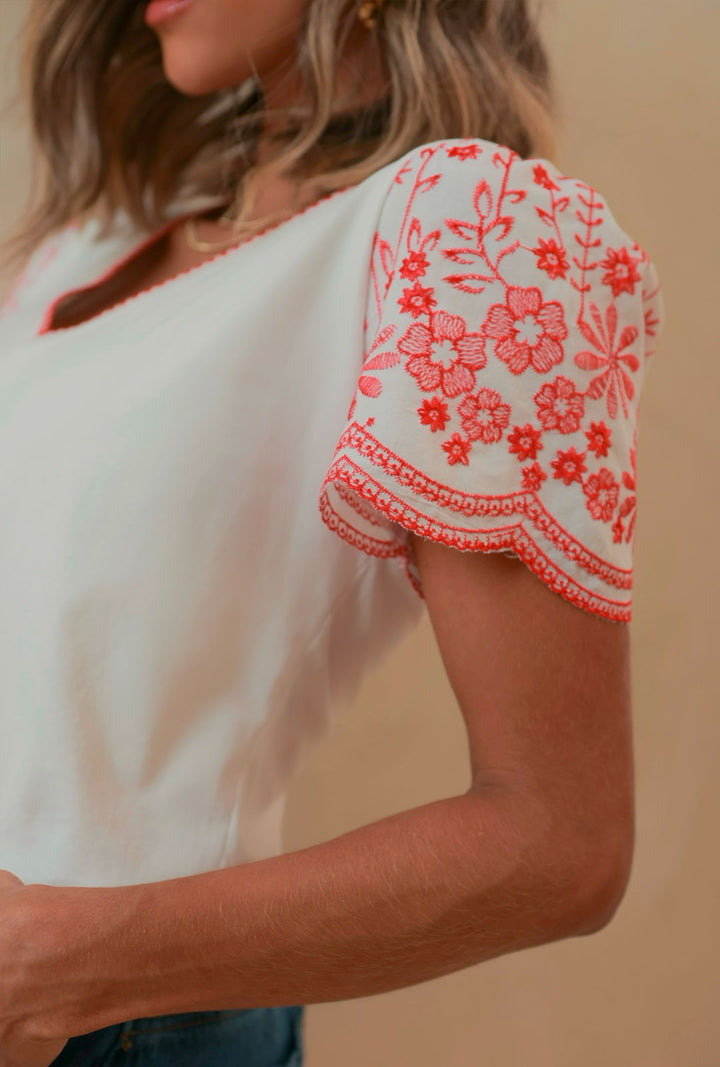Blusa Julia Roja