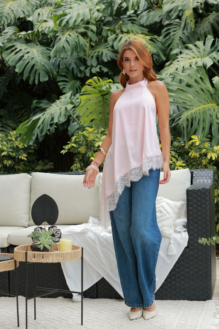 Blusa Silka Rosa