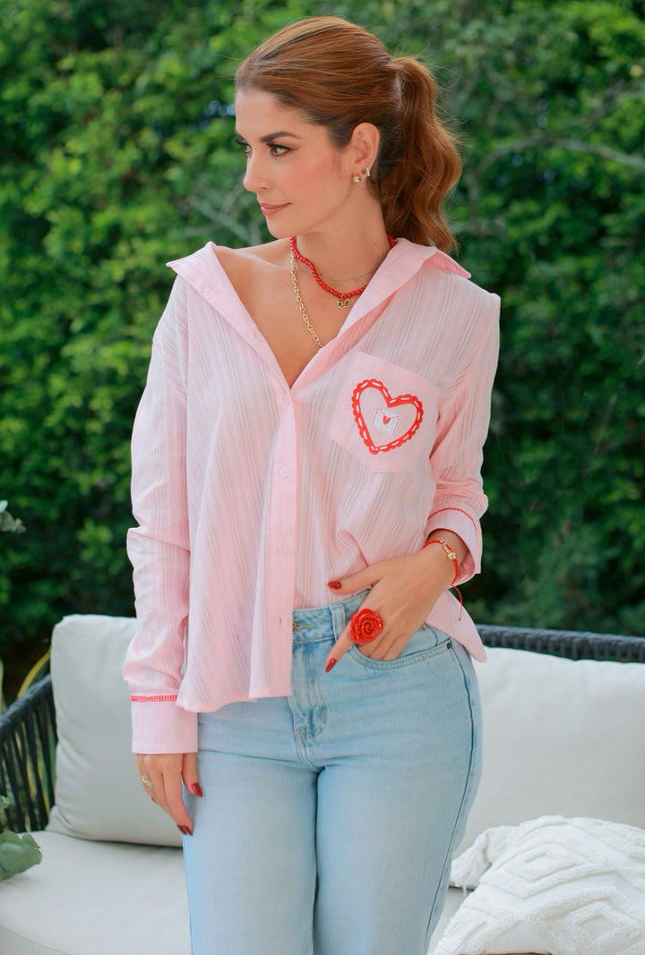 Camisa Antonia Rosa