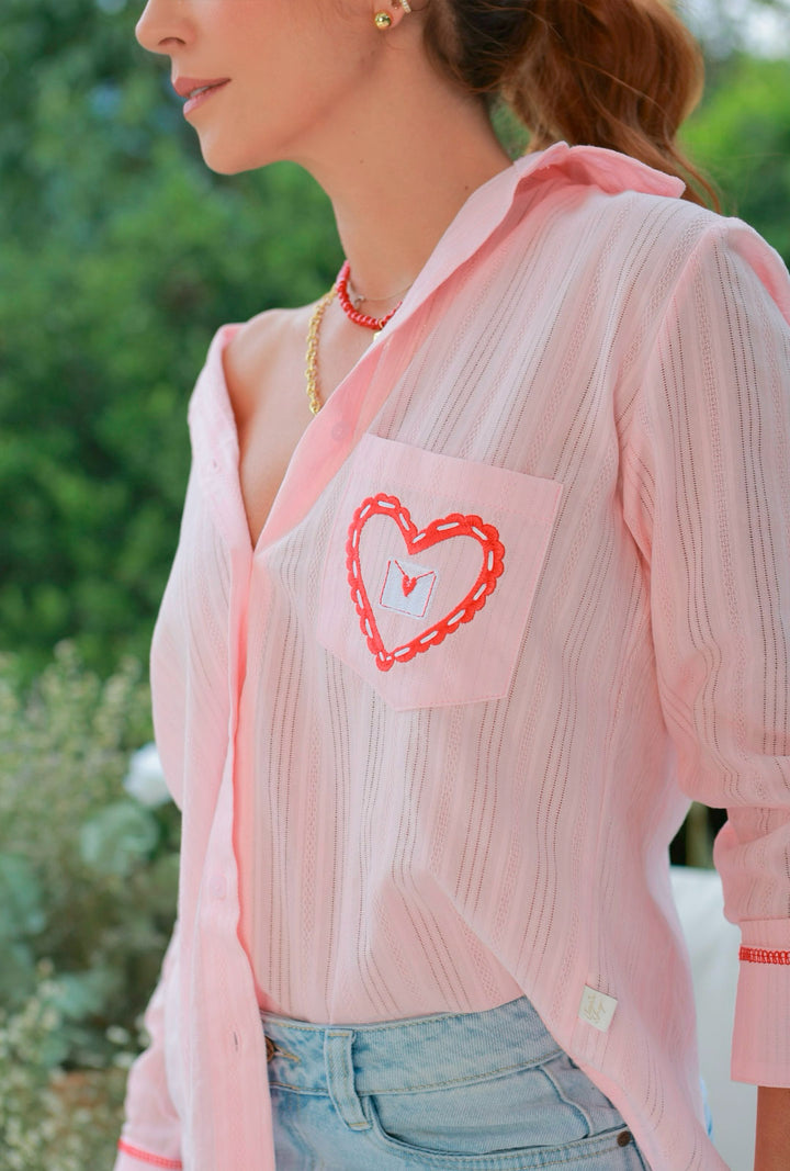 Camisa Antonia Rosa
