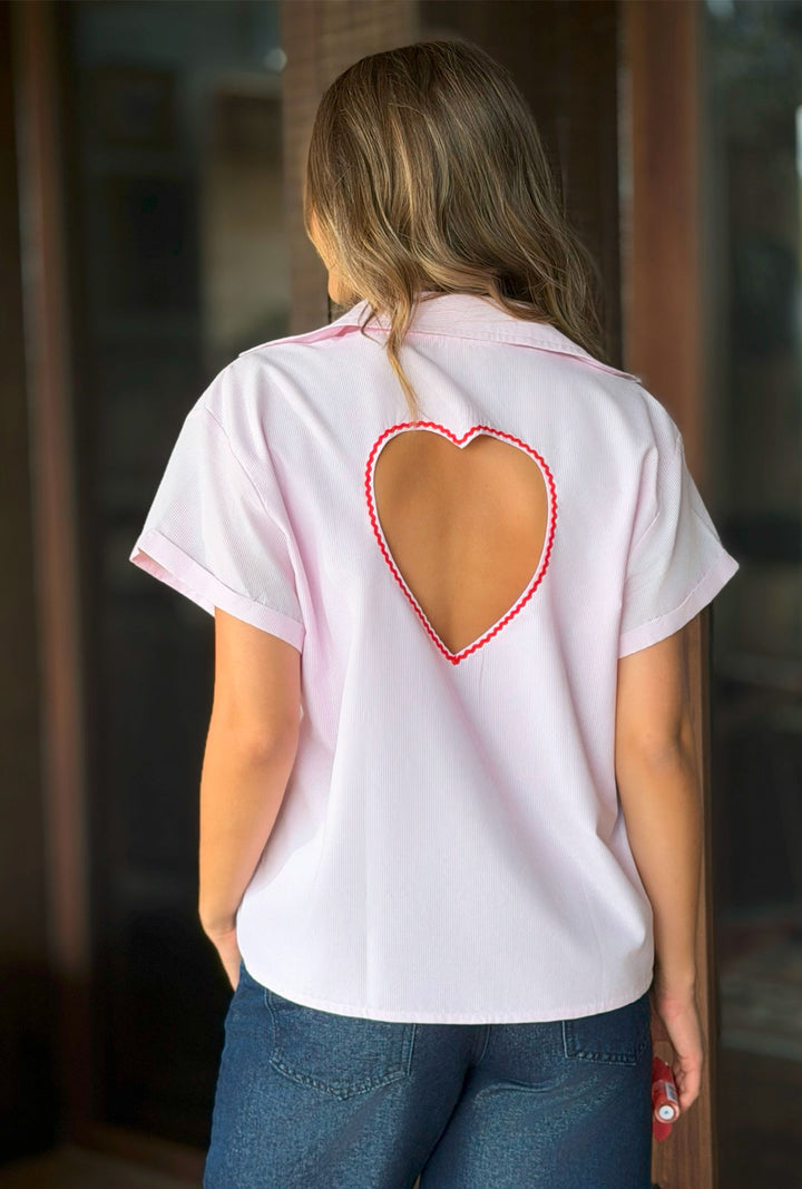 Camisa Selena Rosa