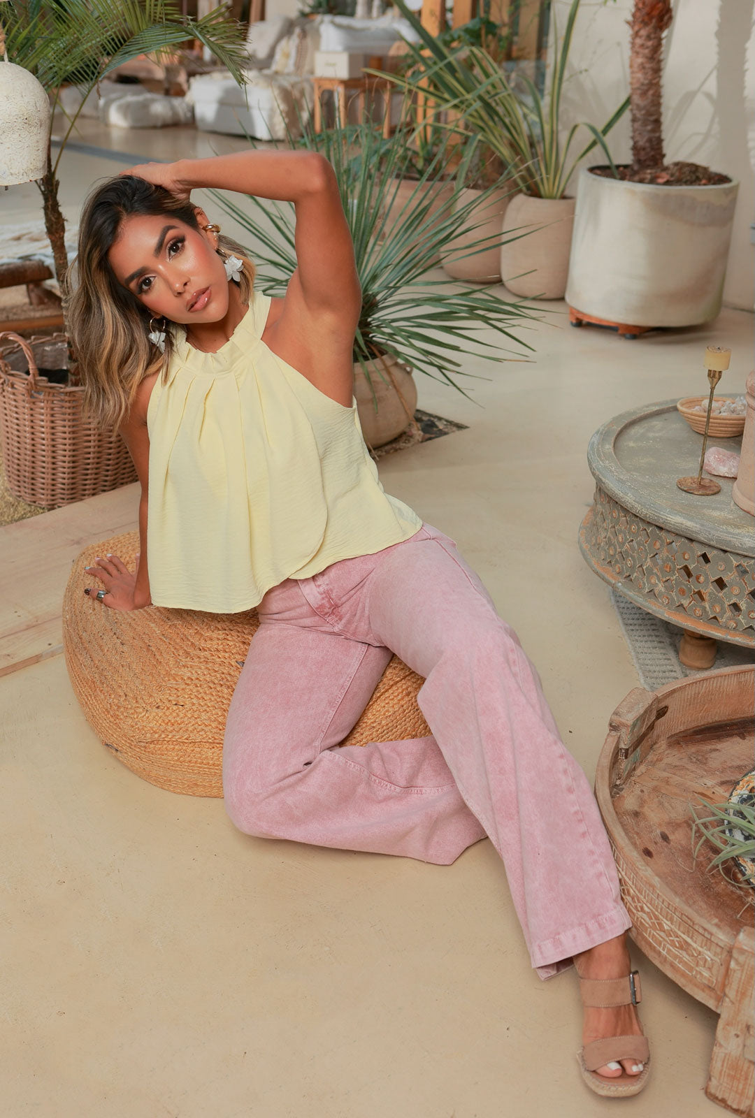 Blusa Alina Amarilla