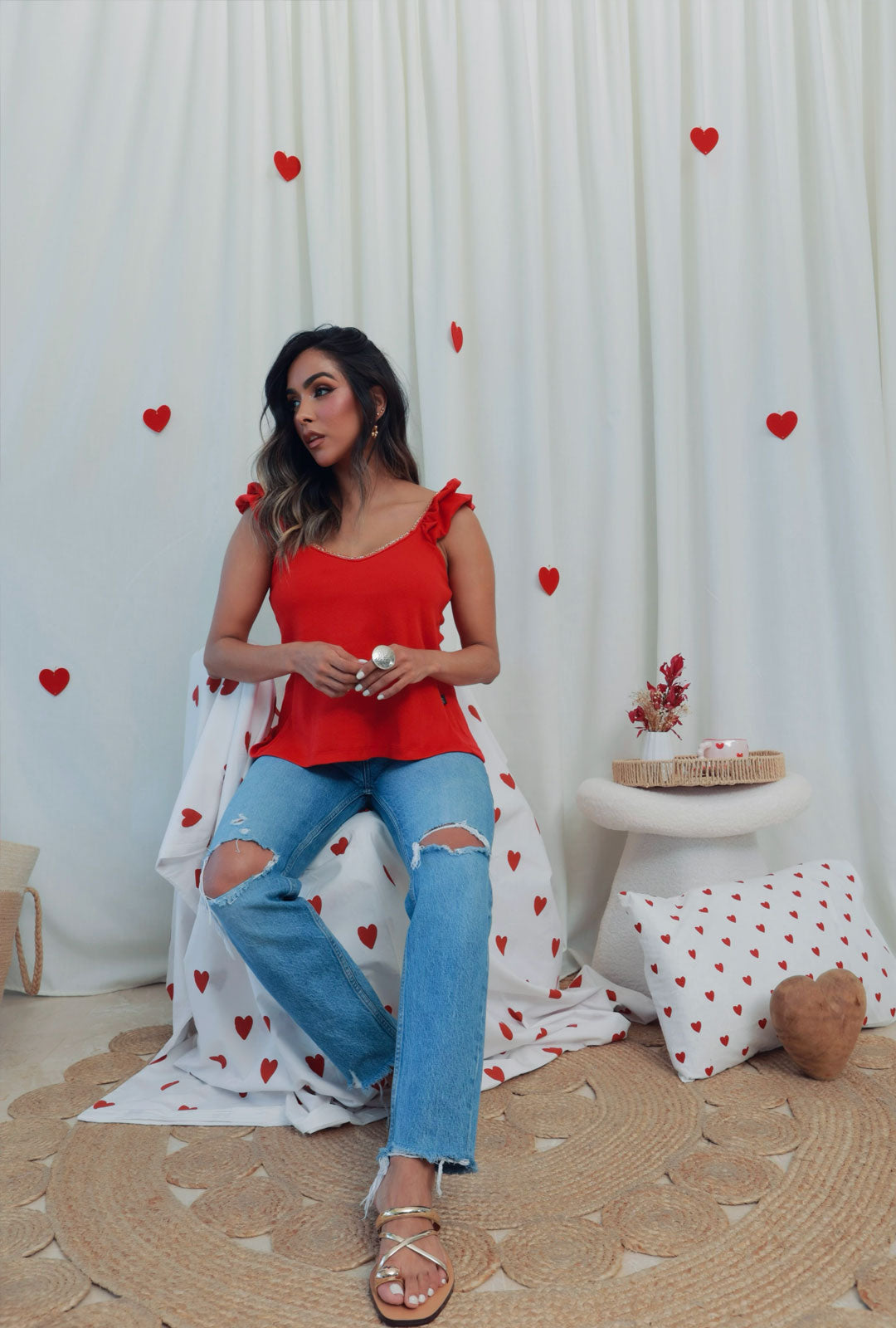 Blusa Alessia Roja
