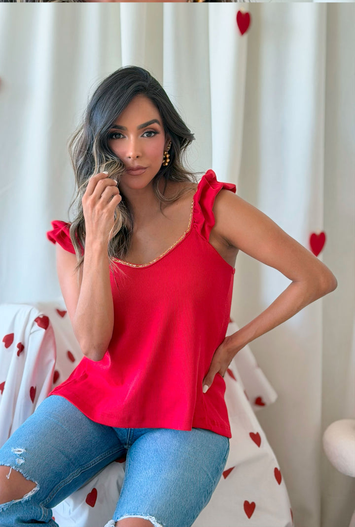 Blusa Alessia Roja