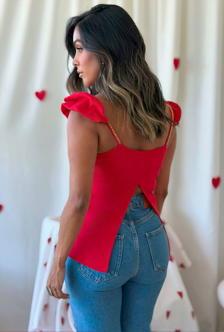 Blusa Alessia Roja