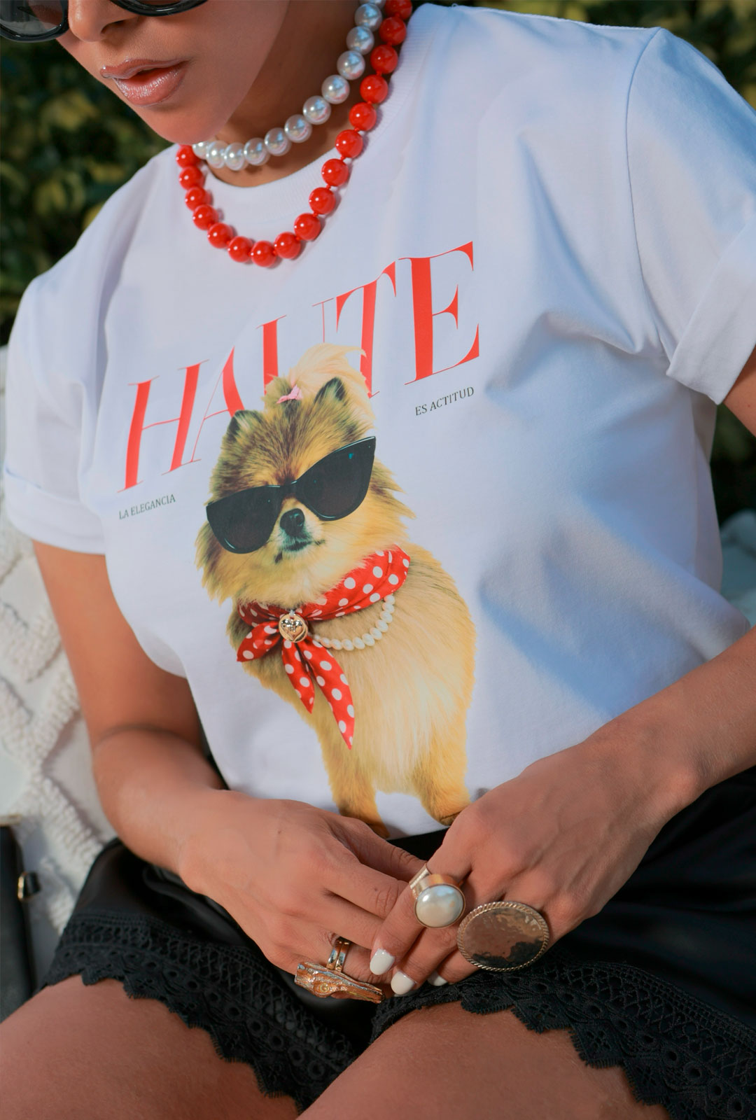 Camiseta Mila Blanca