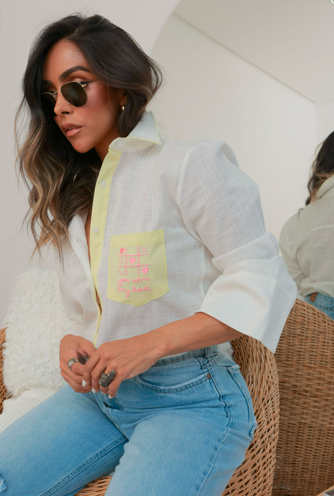 Camisa Triki Amarilla