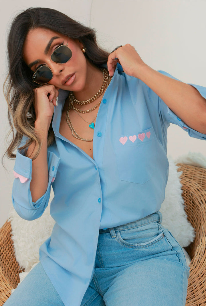 Camisa Bluebell Azul