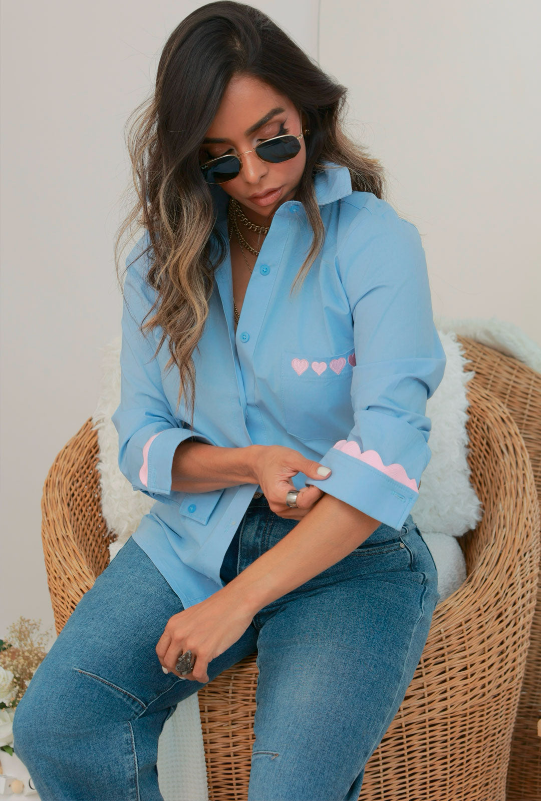 Camisa Bluebell Azul