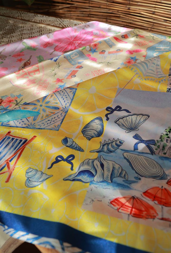 Pañoleta Riviera Azul