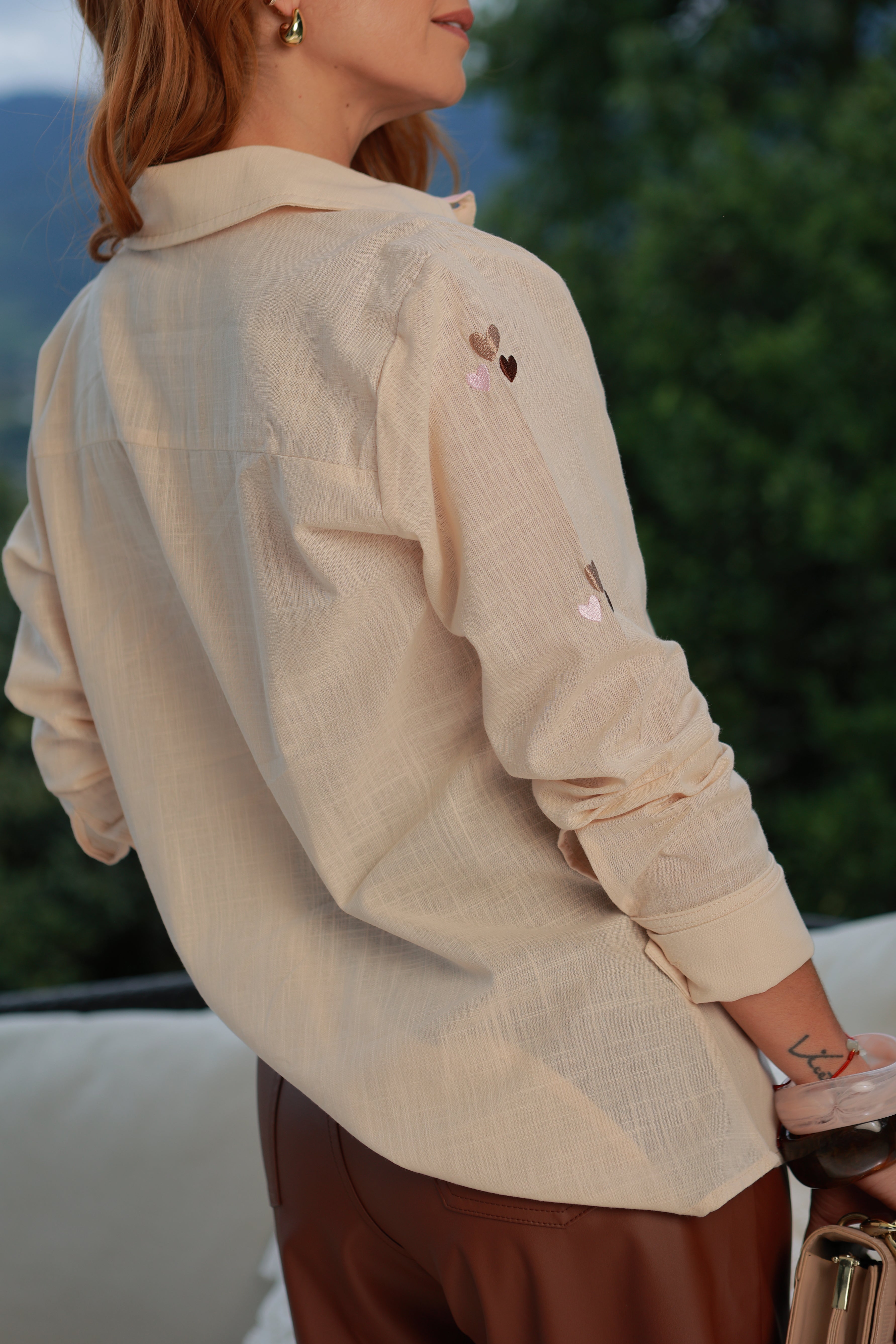 Camisera Corazón de Lino