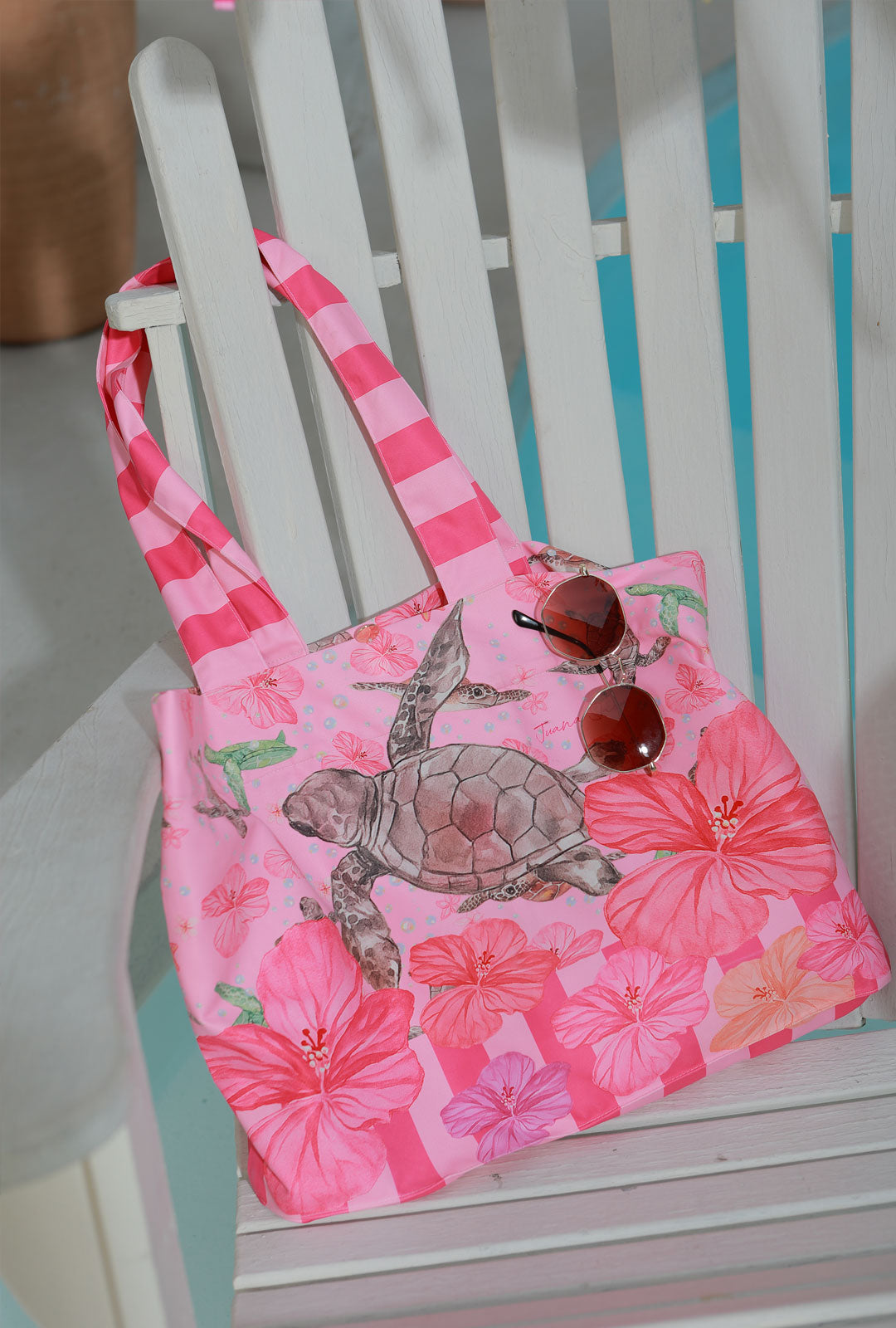Bolso Ocean Turtle Rosa