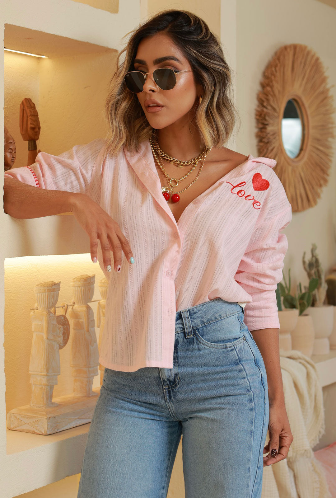 Camisa Candy Love