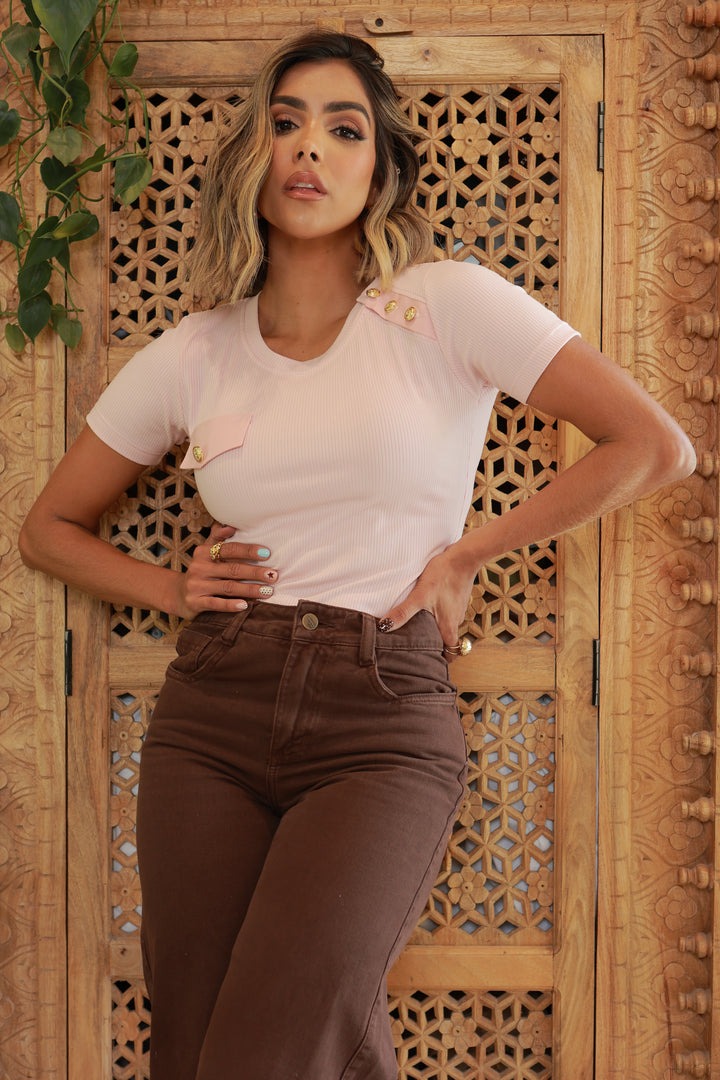 Blusa Margot - Rosa