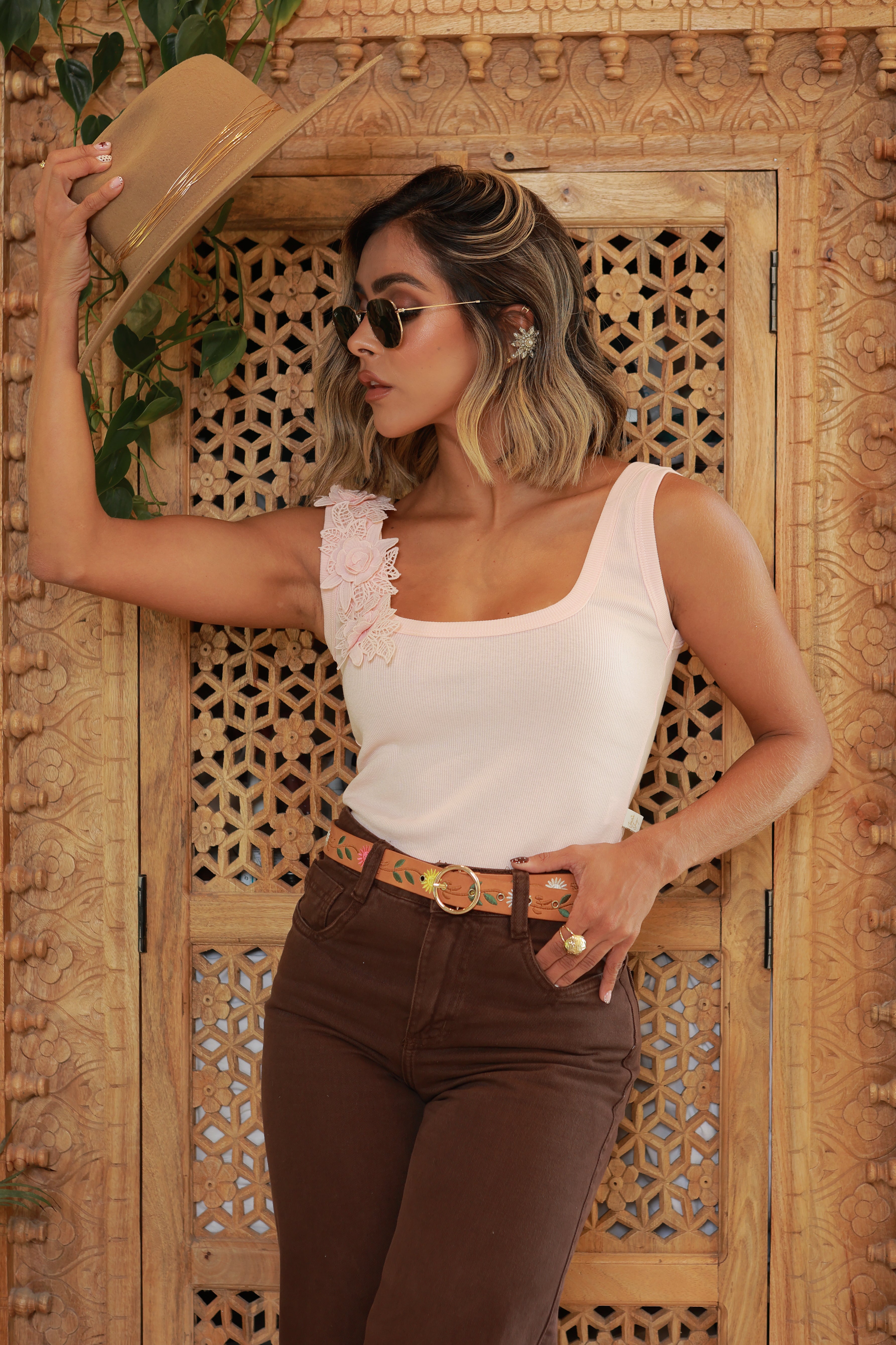 Blusa Mary Rosa