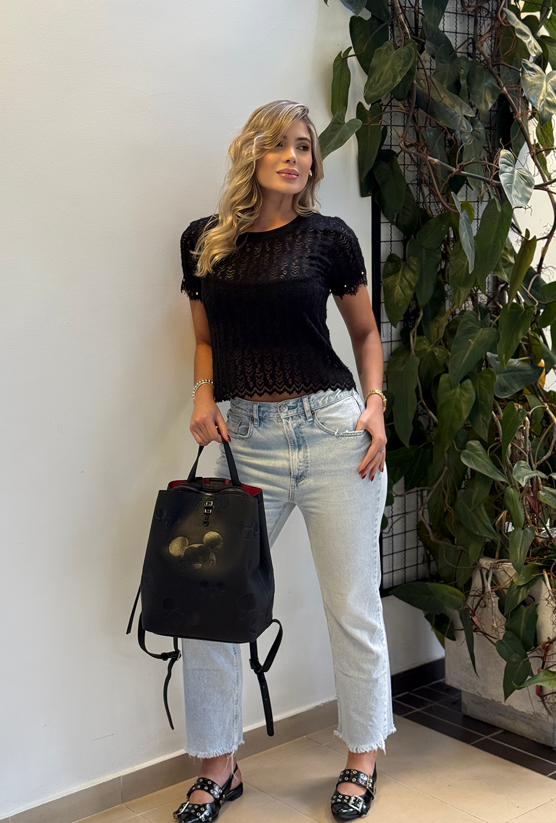 Blusa Ágata - Negra