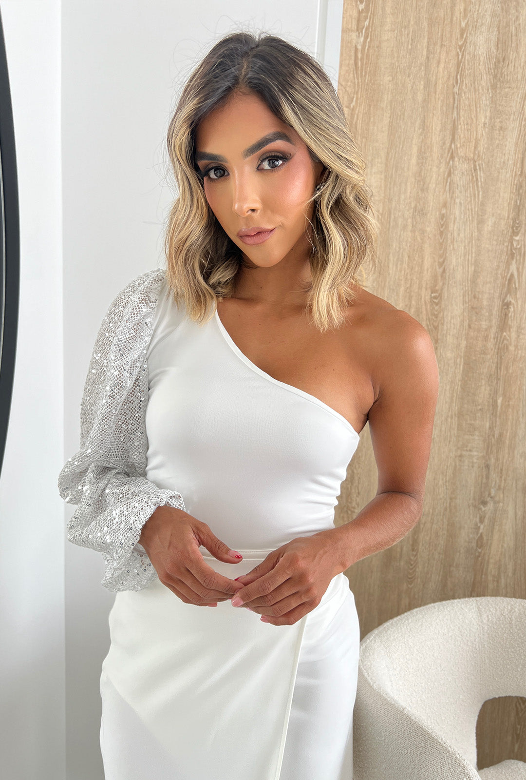 Body Salomé - Blanco Satinado