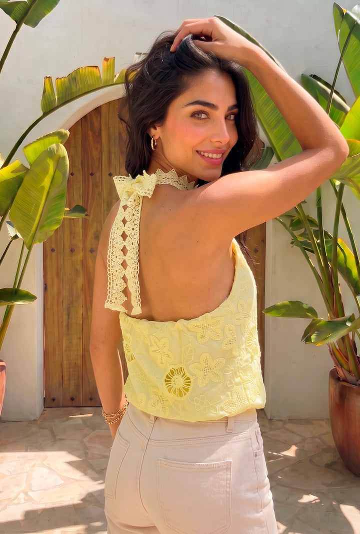 Blusa Florencia Amarilla