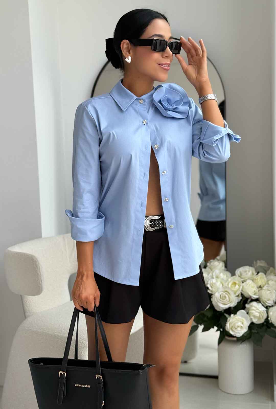 Camisa Emily - AZUL