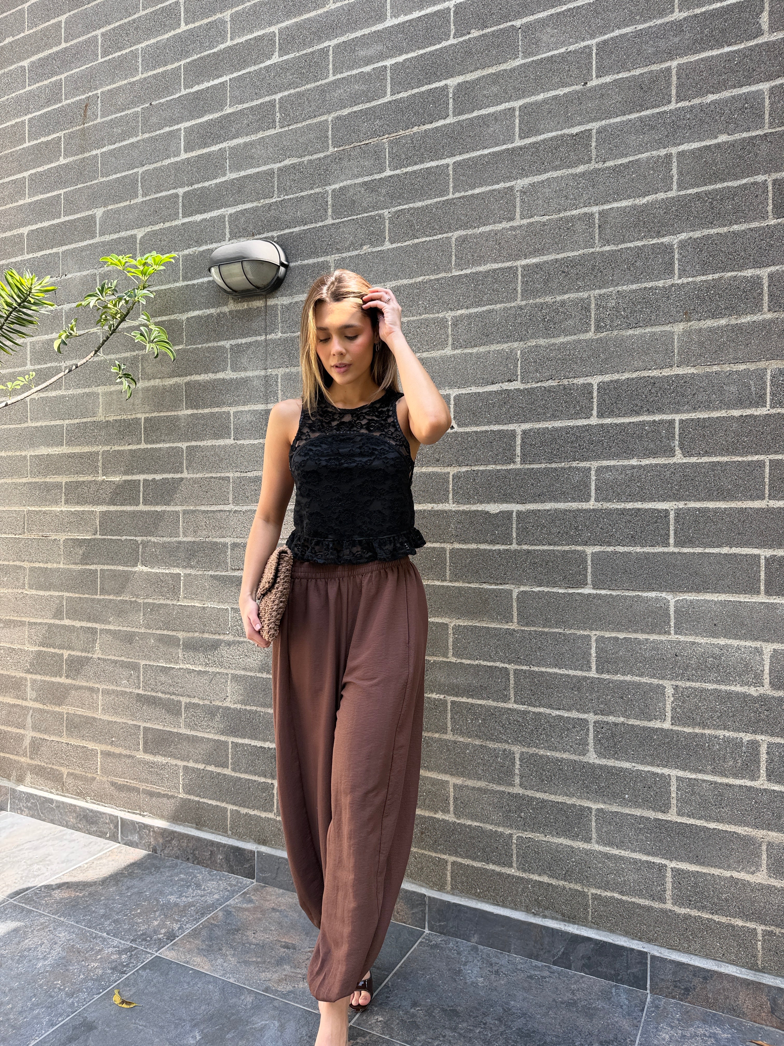 Blusa Florentina Negra