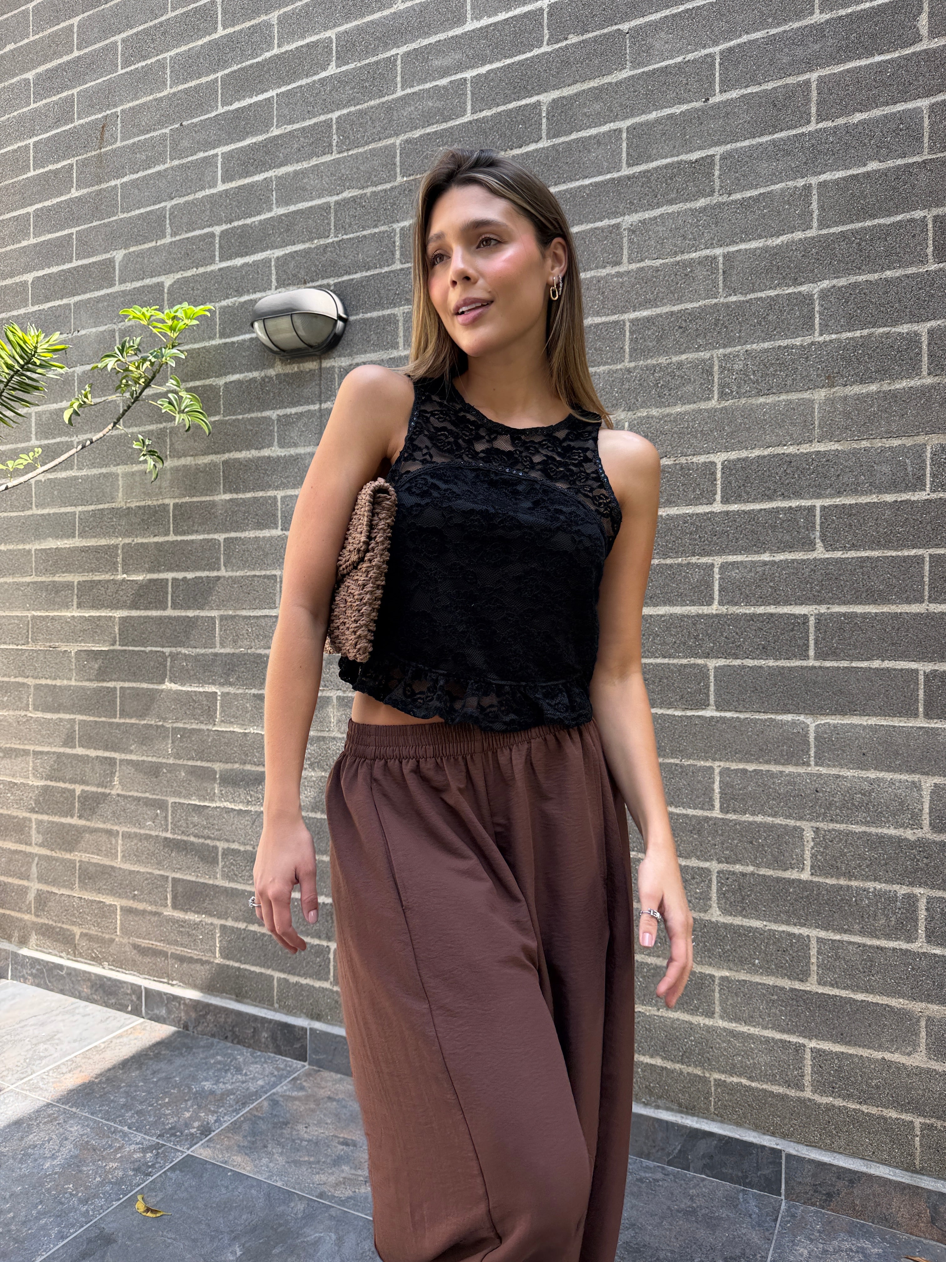 Blusa Florentina Negra
