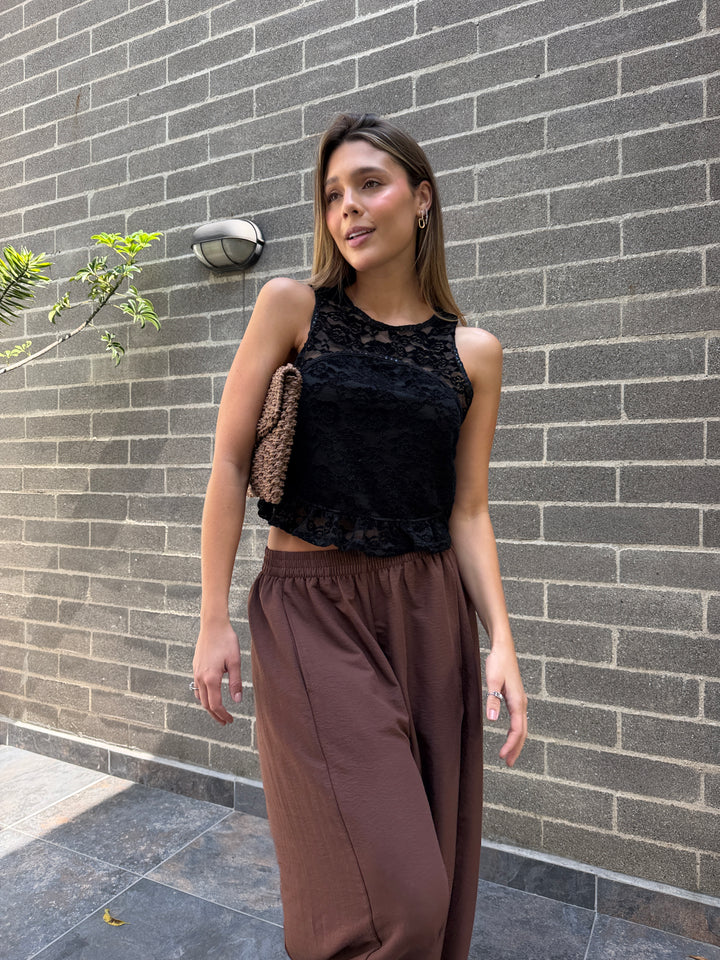 Blusa Florentina Negra