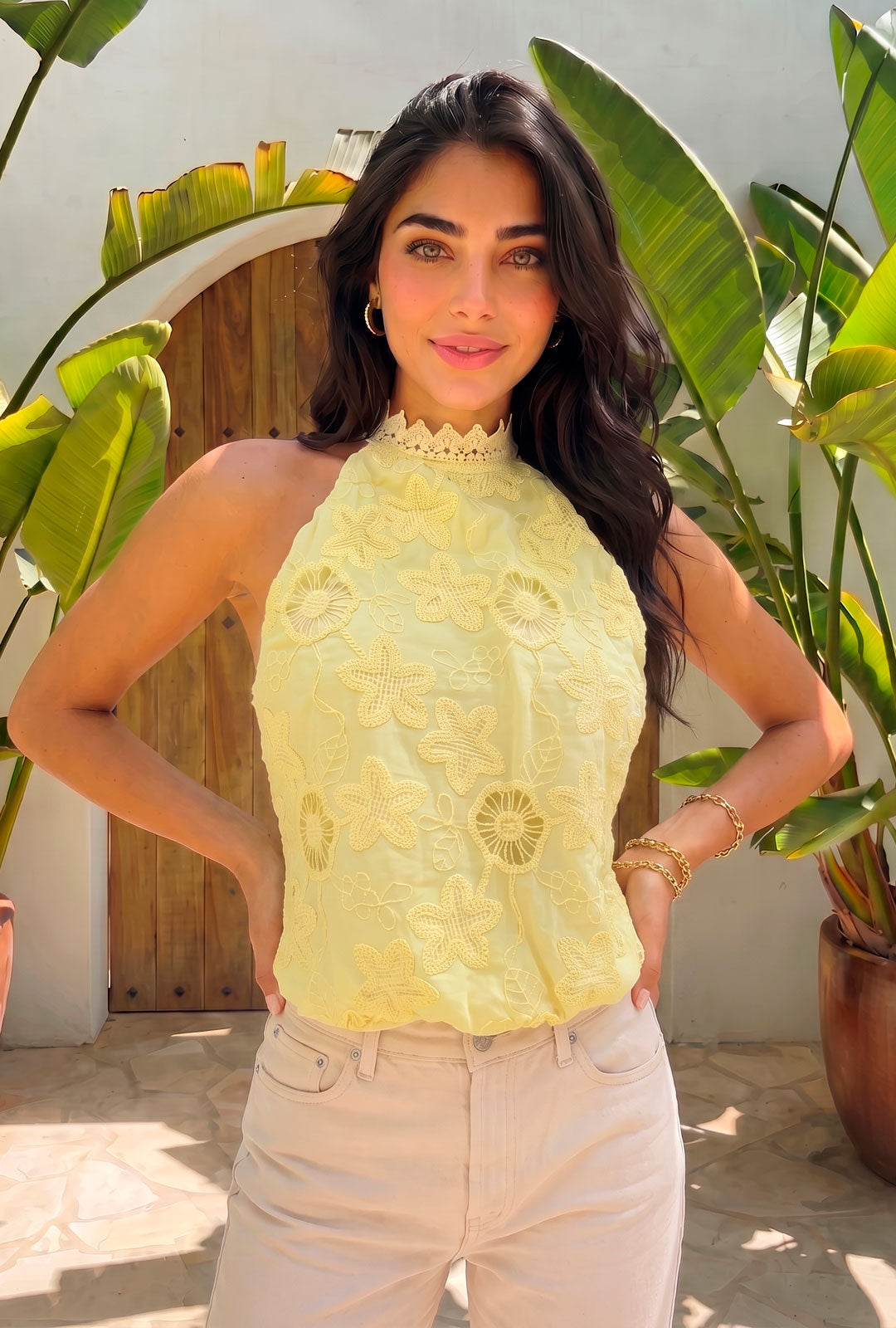 Blusa Florencia Amarilla