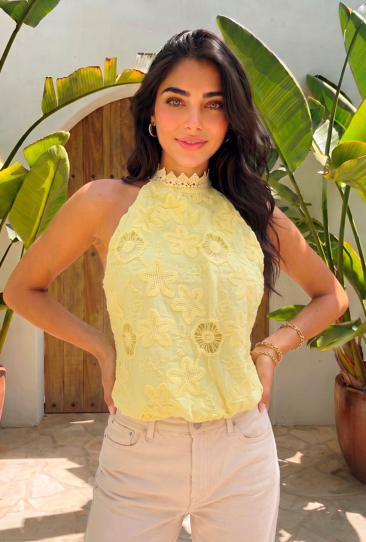 Blusa Florencia Amarilla